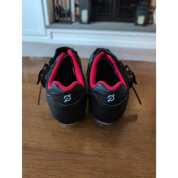 EUC Peloton cycling bike shoes with look delta cleats EU 39 US women's 8 - Picture 4 of 7